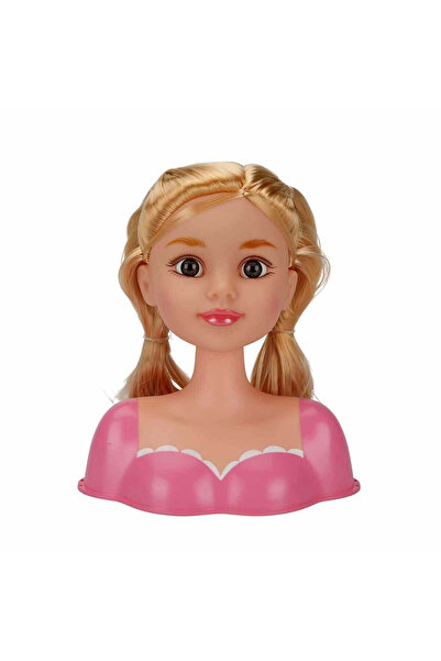Feyza Oyuncak Alisha Delüks Büst Saç Tasarım Seti | 3 Yaş | 30 cm. | El Becer...
