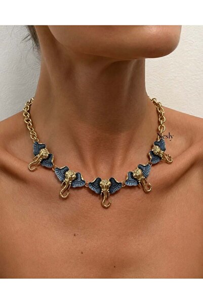 neslyaccessories Sahara Majesty Mine Detaylı Kolye