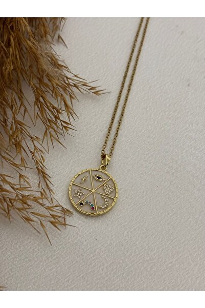 stainless steell Lucky Charm Steel Necklace