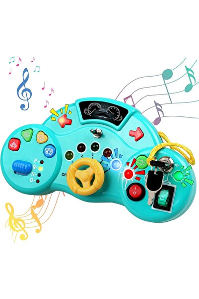 LEARNING FUN Montessori Oyuncak Direksiyon Işıklı Sesli Müzikli Pilli Aktivit...