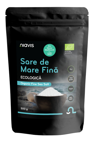 Niavis Sare De Mare Fina Ecologica/Bio 500G