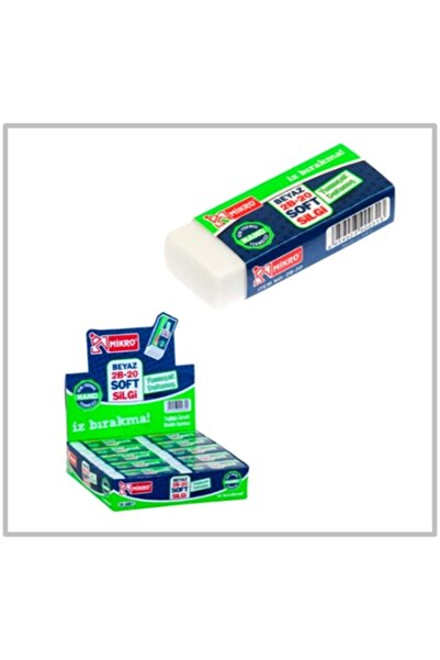 Mikro Eraser Nano White 20-24 2B - 10 Pieces