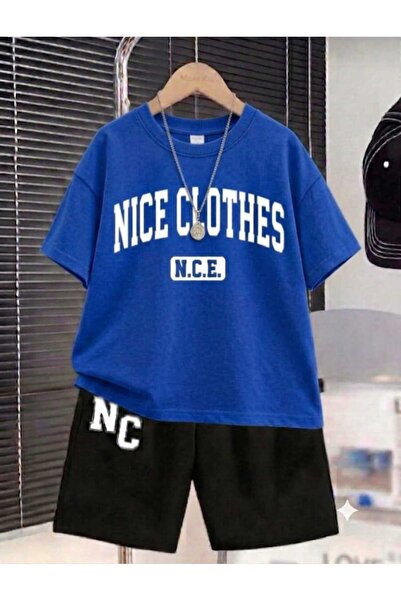 NC Nicee Clothes ΚΑΛΟΚΑΙΡΙΝΟ ΠΑΙΔΙΚΟ ΜΠΛΟΥΖΑΚΙ ΚΑΙ ΣΟΡΤΣ UNISEX (ΛΕΥΚΟ NICECL...