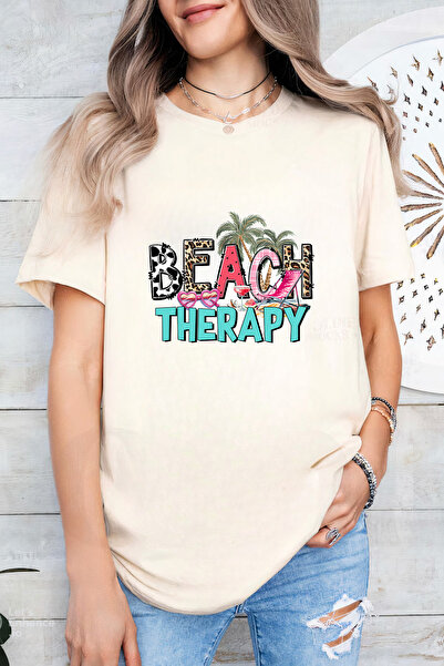 Sarah's Boutique Women's T-shirt – 100% cotton – Beach Therapy
