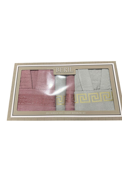 OEM Set cadou premium cu 2 halate de baie unisex și 4 prosoape din bumbac 100...