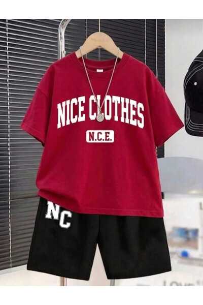 NC Nicee Clothes ΚΑΛΟΚΑΙΡΙΝΟ ΠΑΙΔΙΚΟ ΜΠΛΟΥΖΑΚΙ ΚΑΙ ΣΟΡΤΣ UNISEX (ΛΕΥΚΟ NICECL...