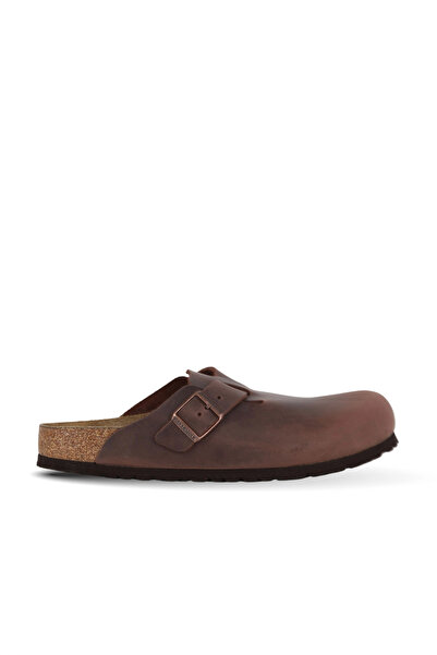 Birkenstock Boston Unisex Kahverengi Günlük Stil Terlik 159713-20152