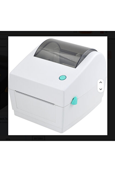 Dijimer DM-108U Barkod Etiket Yazıcısı 108mm Rulo Etiket Termal Yazıcı 203dpi...