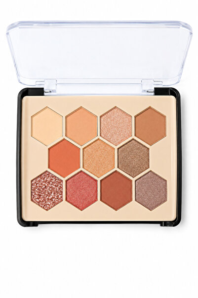 Sudedi Home Matte Glitter Eyeshadow Palette 11 Colors Nude Coffee Peach Shade...
