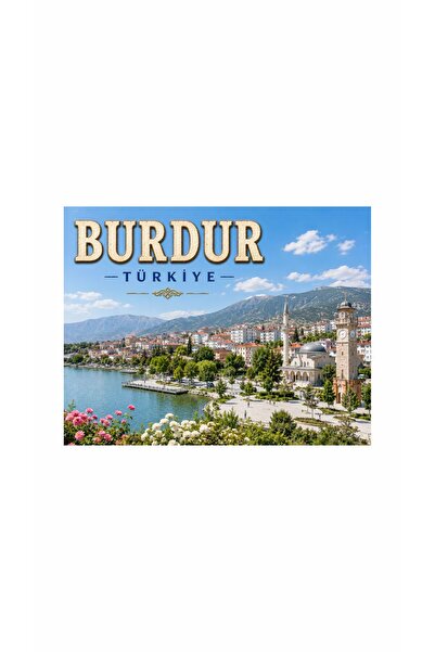 Gokco Buzdolabı Süs Magnet Burdur Magnet
