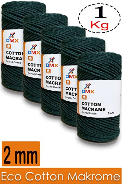 Diva İplik Dmx Cotton Makrome (5x200 Gr) - Pachet de 5 bucăți - Culoare -190