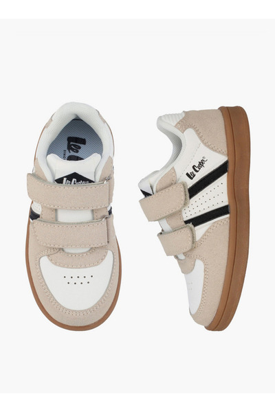 Lee Cooper حذاء رياضي للبنات بكعب عالٍ مزود بشريط لاصق