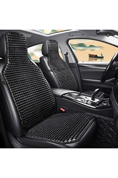 Avex Premium Car Seat Cover with Wooden Massage Balls, Size 122 x 42 cm, Colo...