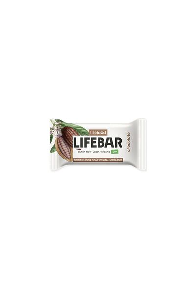 Lifebar baton de ciocolată organică crudă 25g