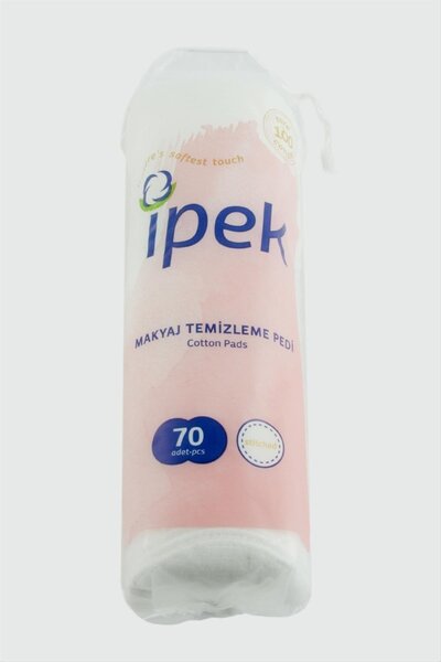 ZERO LAND GLBLSEME İpek Disk Makyaj Temizleme Pedi (15357) 70 Adet-Beyaz