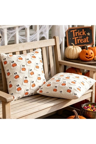 LWP Shop Kabartmalı Hayalet Kırlent Kılıfı
