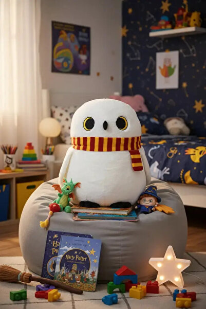 Miniso Harry Potter Licensed Plush Toy 50 cm – Large Size with Scarf, Soft De...