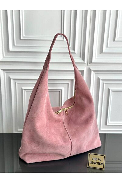 çkn sedat çakan çanta & fular & aksesuar Genuine Suede Leather 45X40 cm Women...