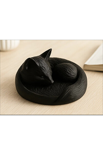 KOÇER AWM Custom Design Sleeping Fox Model 3D Printing Decorative Bowl, Ring,...