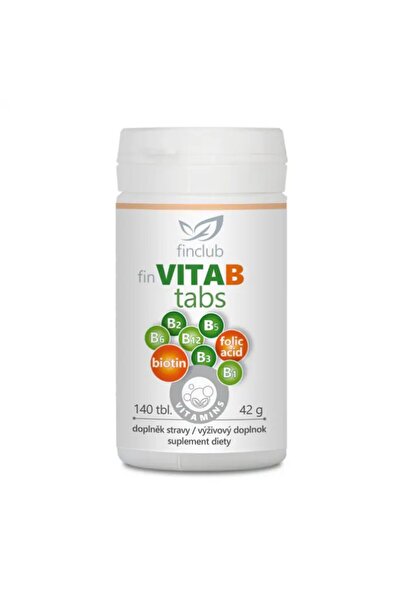 Finclub Supliment alimentar fin VitaBtabs Finclub, 140 tablete, complex de vi...