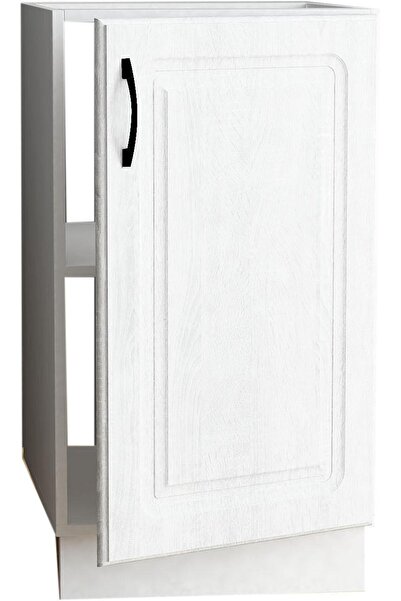 Sani Corp de bucătărie inferior, Kvadric, 45 x 48 x 82cm, MDF alb