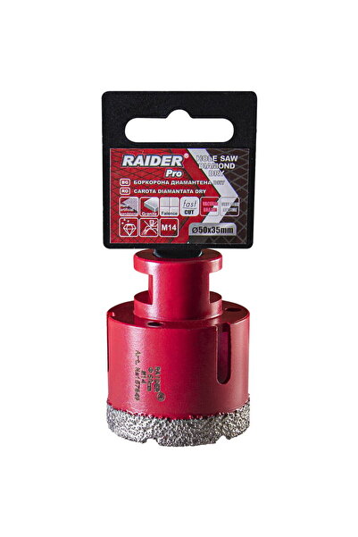 Raider Freza diamantata pentru frezare uscata M14 x 50 mm