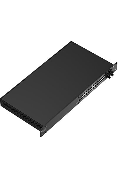 Teltonika Switch TELTONIKA, 24 porturi Gigabit PoE+, 4 porturi SFP, L2+ Managed