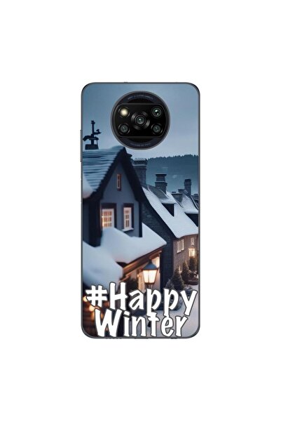 OEM Husa compatibila cu Xiaomi Poco X3 Pro Silicon Gel Tpu Model Happy Winter