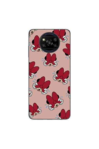 OEM Калъф, съвместим с Xiaomi Poco X3 Pro, силиконов гел TPU, с десен Мини, ч...