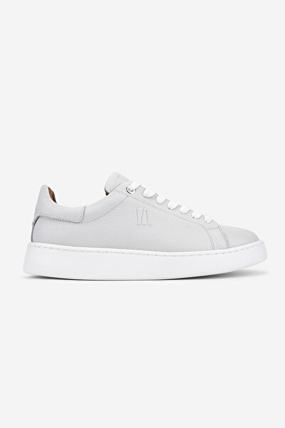 Valmenti Erkek Hakiki Deri Kırık Beyaz Sneakers & Spor Ayakkabı