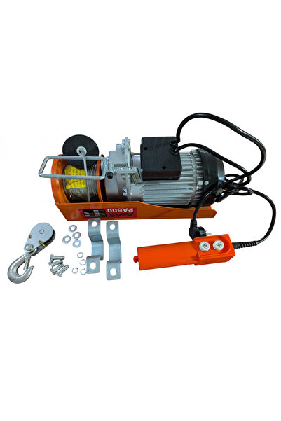 ASAS Macara Electrica PA600 1150W, 600KG, Troliu Electric cu Telecomanda, Rid...