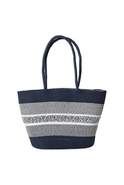 Generic Vacation Style Woven Straw Tote Bag 4 Color Options For Beach Brunch ...