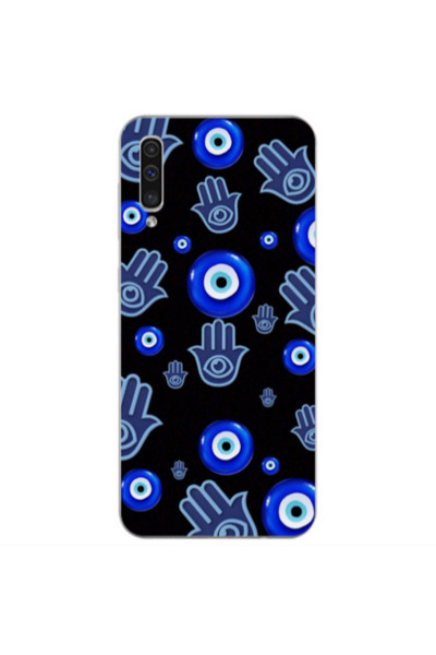 Other Samsung A70 Eye in hand Transparent Silicone TPU Θήκη