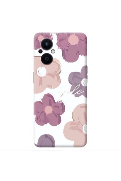 Other Oppo Reno 7 Lite Flowers 2 Transparent Silicone TPU Θήκη