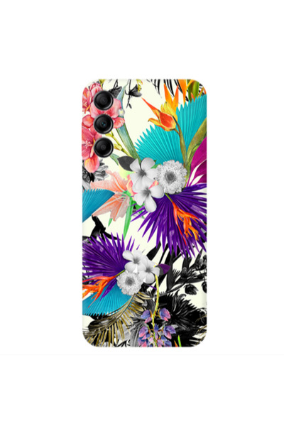Other Samsung A24 Sea flowers Transparent Silicone TPU Θήκη