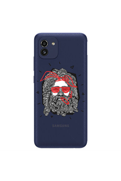 Other Samsung A03 Cool glasses Transparent Silicone TPU Θήκη