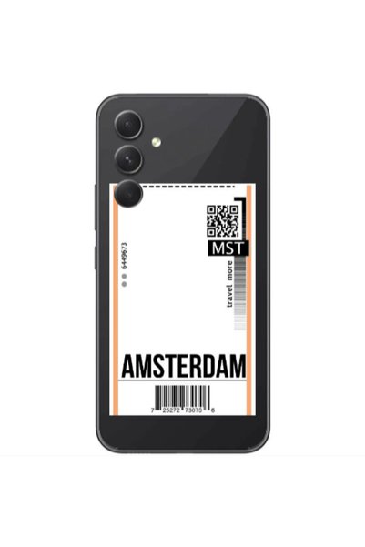 Other Samsung Galaxy A05s Amsterdam Travel More Transparent Silicone TPU Θήκη