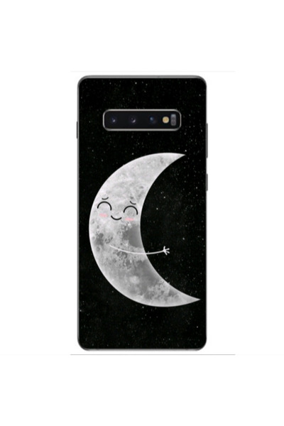 Other Samsung S10 Plus Half Moon Transparent Silicone TPU Θήκη