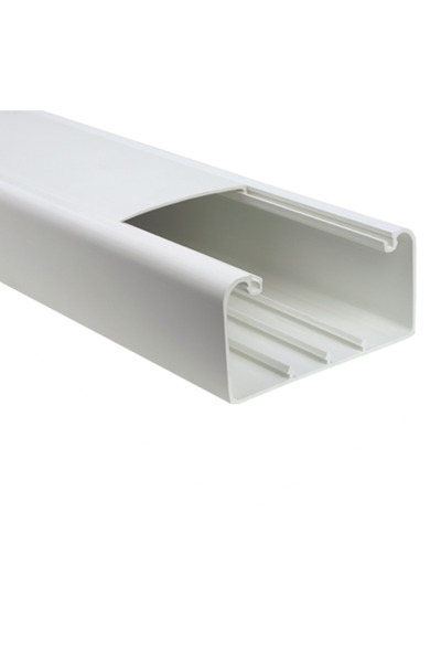 DLX Cable duct 102x50 mm with cover, 2m - DLX-102-50