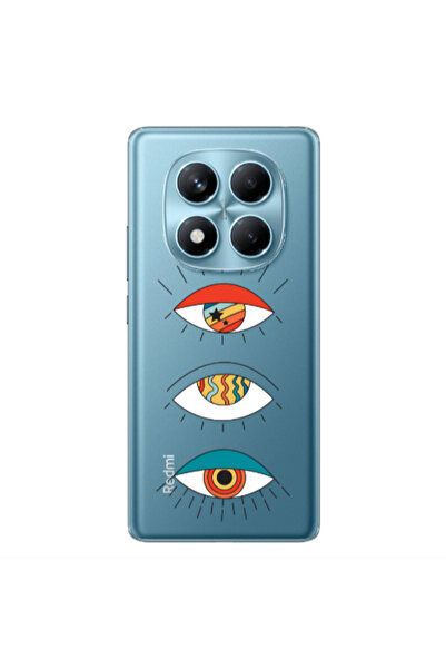 Other Xiaomi Redmi Note 14 Pro 3 different eyes Transparent Silicone TPU Θήκη