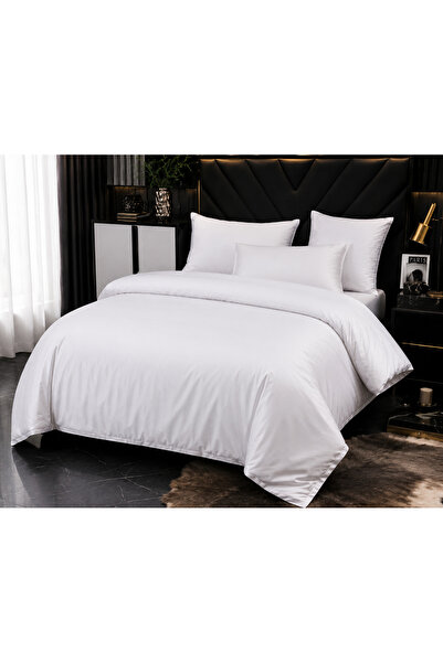 MEİSO Set 4 Piese 240x260 cm - Lenjerie de Pat Premium MĚISO din Bumbac 100% ...