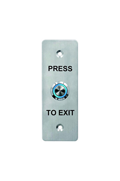Etnicsaccessories Exit button, flush mount, stainless steel, LED, NO-NC-COM, ...