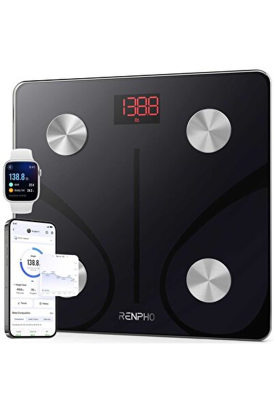 RENPHO Elis 1 Smart Body Scale, Black, ES-CS20M