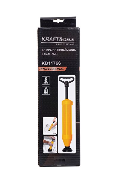 Kraft&dele Pompă de desfundat canalizare, Kraft&Dele, 65/155mm, KD11766