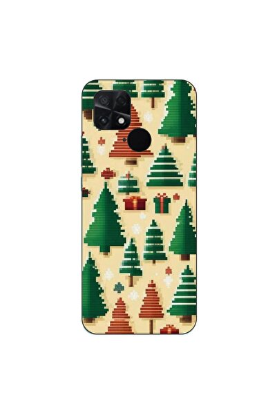 OEM Husa compatibila cu Xiaomi Poco C40 Silicon Gel Tpu Model Pixel Art Chris...