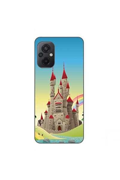 OEM Case compatible with Xiaomi Poco M5 Silicone Gel Tpu Castle Pattern
