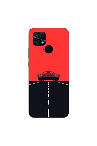 OEM Case compatible with Xiaomi Poco C40 Silicone Gel Tpu Model Red Sky Muscl...
