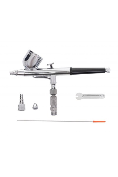Kraft&dele Aerograf pentru vopsit, Kraft&dele, pentru precizie, 0.2mm-0.3mm, ...