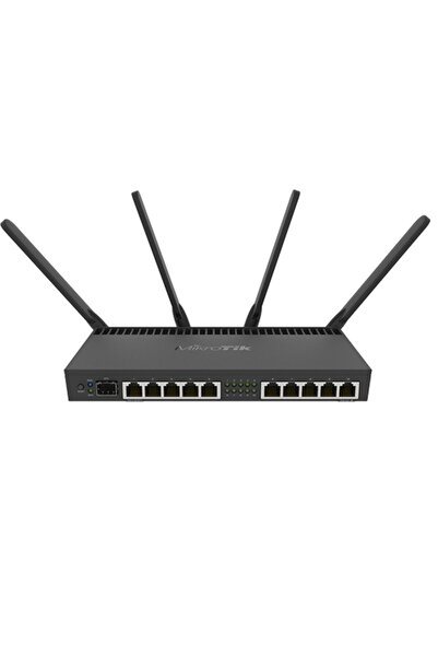 MIKROTIK Router 10 x Gigabit, 1 x SFP+ 10Gbps, PoE IN/OUT, RouterOS L5, Wi-Fi...