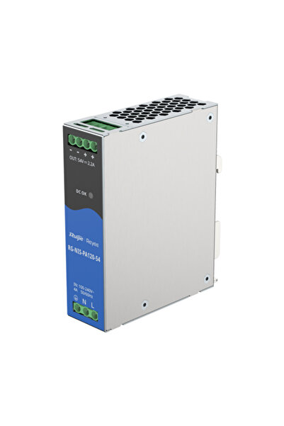 Ruijie Networks Switching power supply, 54V/2.2A, 120W, DIN rail - Ruijie Rey...